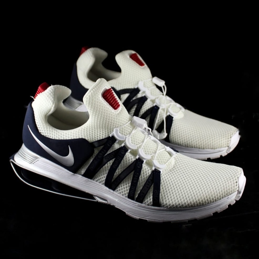Nike Shoes | Mens Nike Shox Gravity Red White Blue